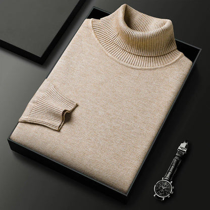 Último día: ¡50 % en toda la gama!⏰ Jersey de cachemira premium para hombre, liso: tejido suave y agradable con un corte moderno, ideal para el trabajo y el tiempo libre.