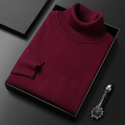 Último día: ¡50 % en toda la gama!⏰ Jersey de cachemira premium para hombre, liso: tejido suave y agradable con un corte moderno, ideal para el trabajo y el tiempo libre.