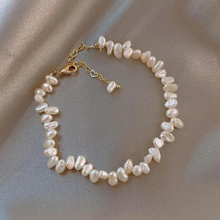 Pulsera de Perlas Céline Elegante y Sofisticada