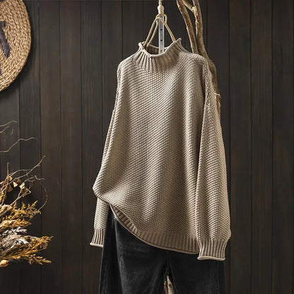 RUTHIE – Jersey de punto con cuello Perkins