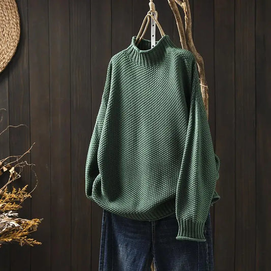 RUTHIE – Jersey de punto con cuello Perkins