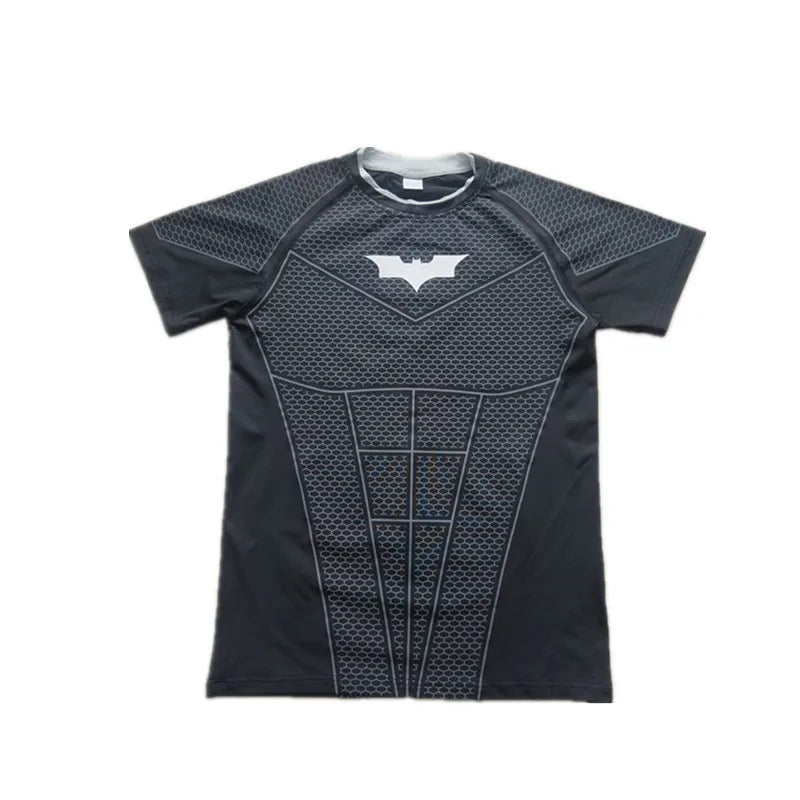 Camiseta Deportiva Muscle Fit Secado Rápido - Gym Running Fitness Hombre