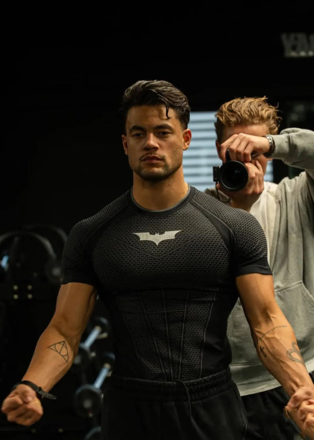 Camiseta Deportiva Muscle Fit Secado Rápido - Gym Running Fitness Hombre