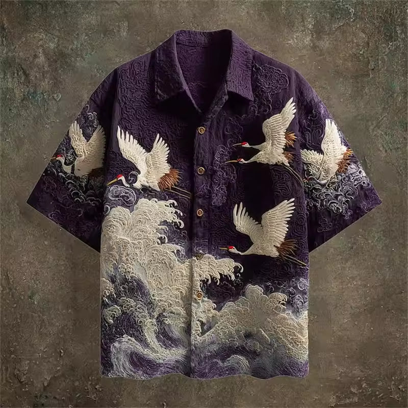 AURELIO - Camisa de Verano con Diseño Elegante