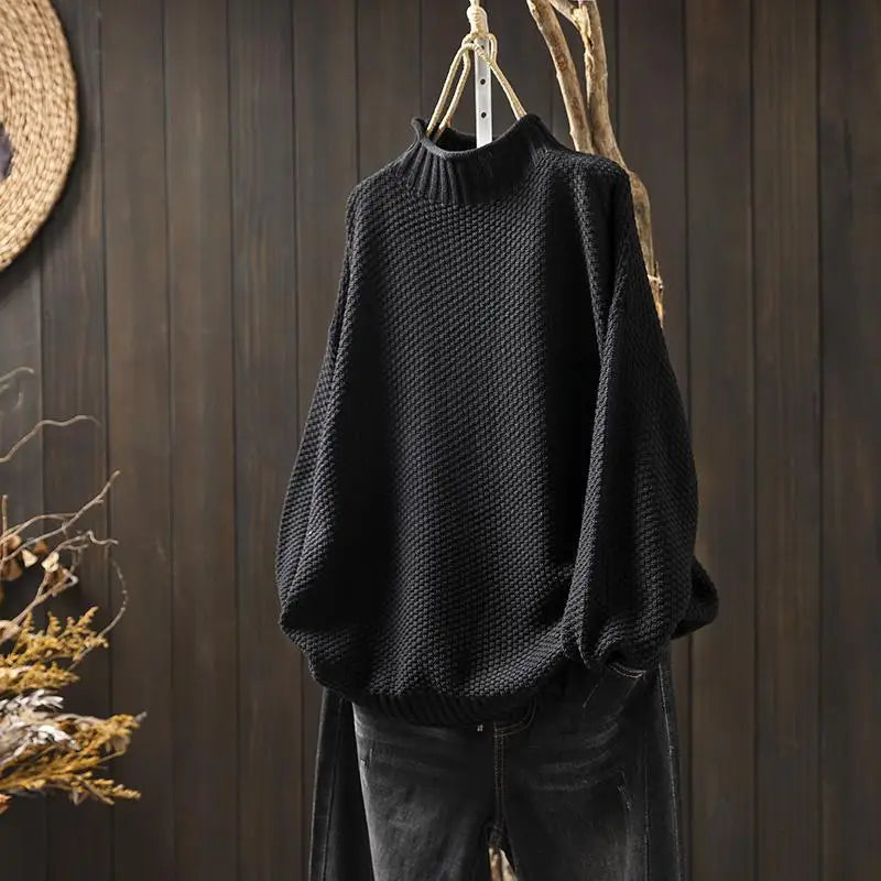 RUTHIE – Jersey de punto con cuello Perkins