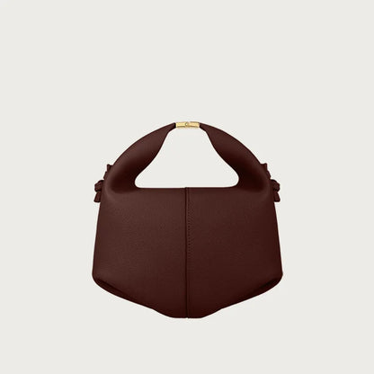 Bolso de Mano Francés - Cuero con Hebilla Estilo Minimalista