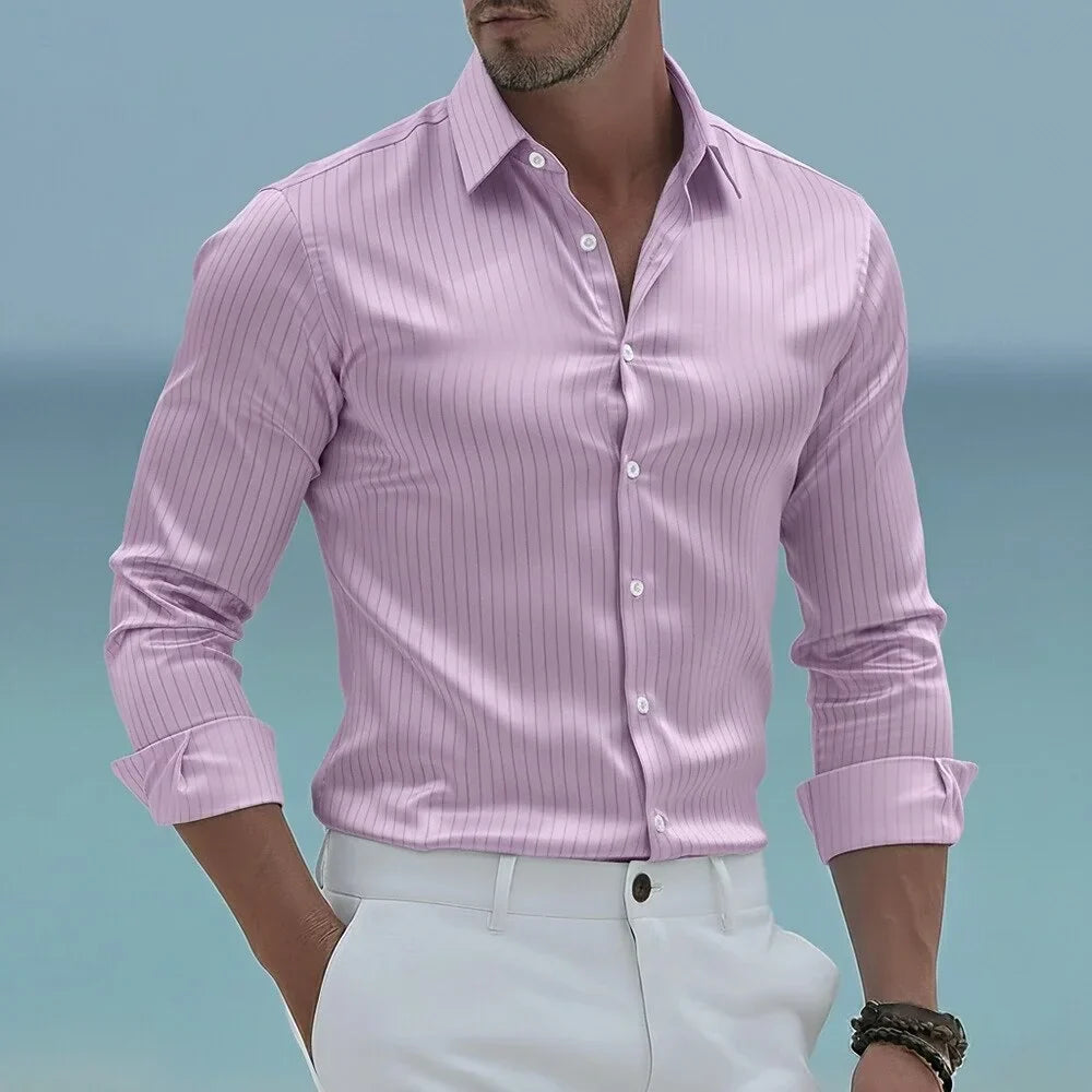 Harrison – Camisa de vestir de corte entallado