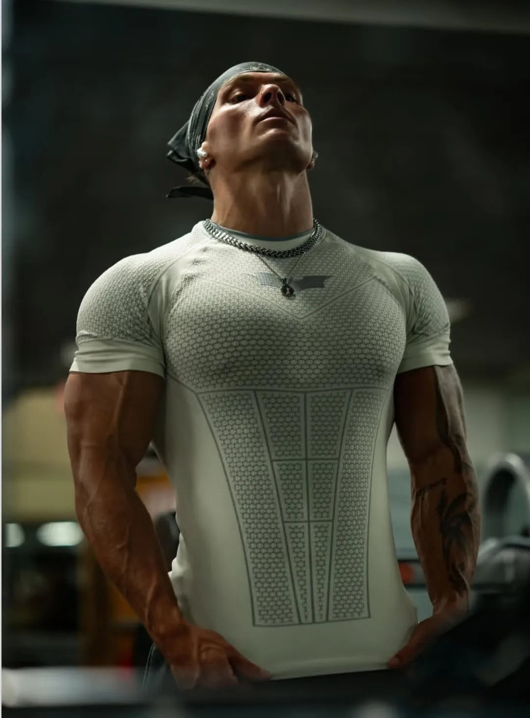 Camiseta Deportiva Muscle Fit Secado Rápido - Gym Running Fitness Hombre