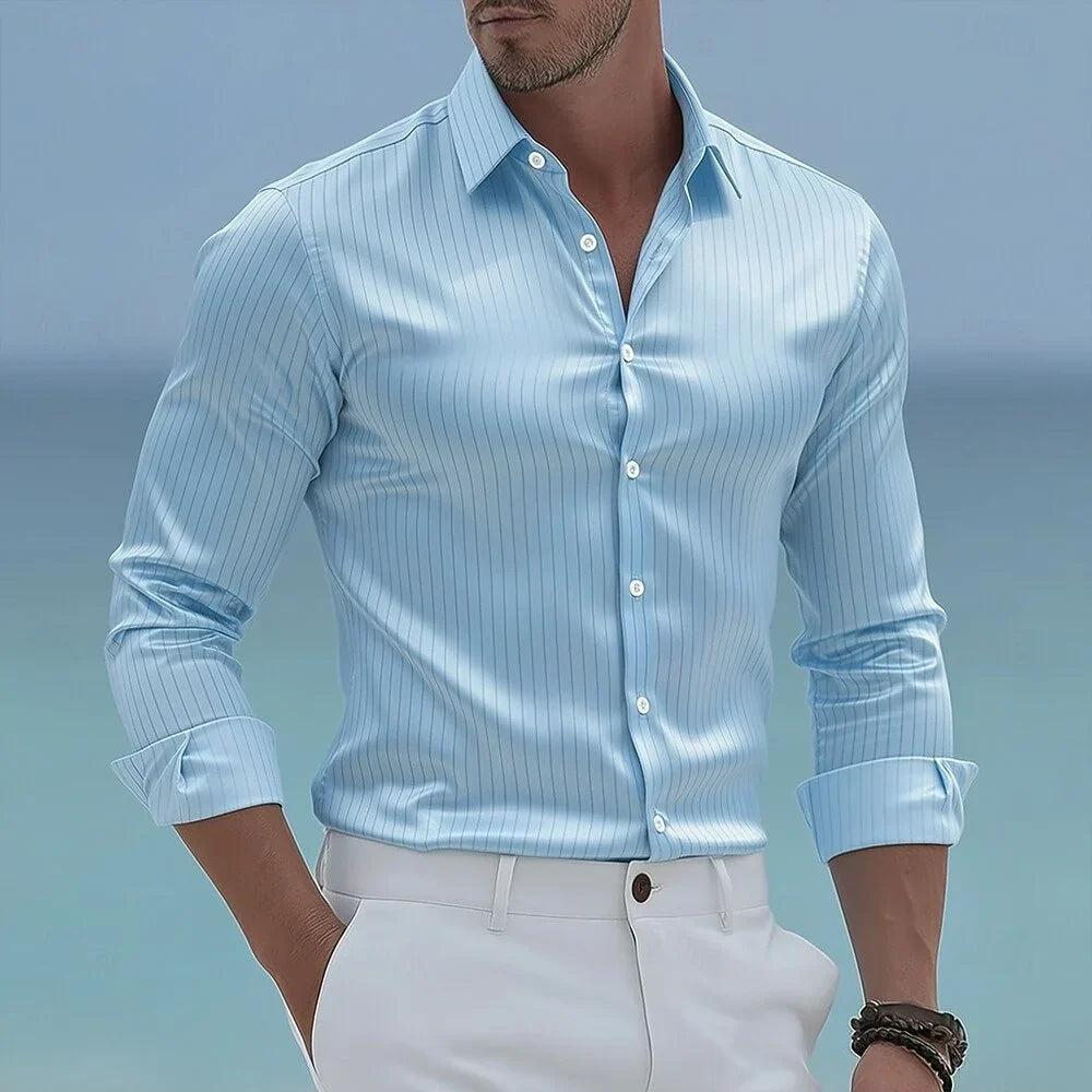 Harrison – Camisa de vestir de corte entallado