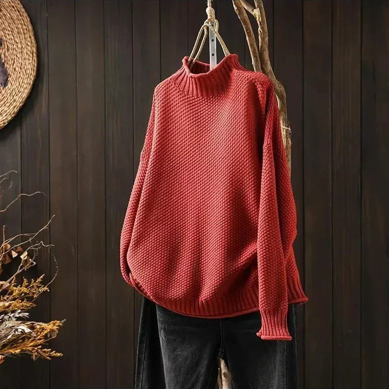 RUTHIE – Jersey de punto con cuello Perkins