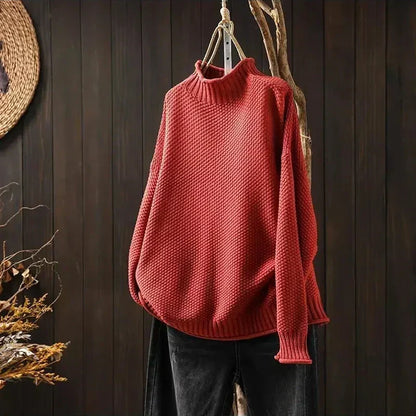RUTHIE – Jersey de punto con cuello Perkins