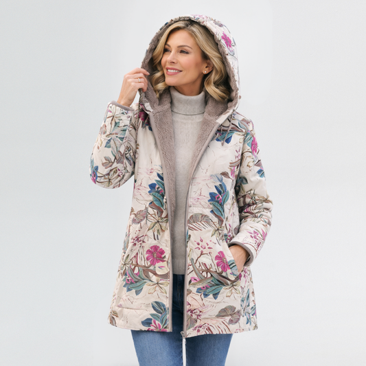 Bimba | Encantadora Chaqueta Floral de Estilo Vintage