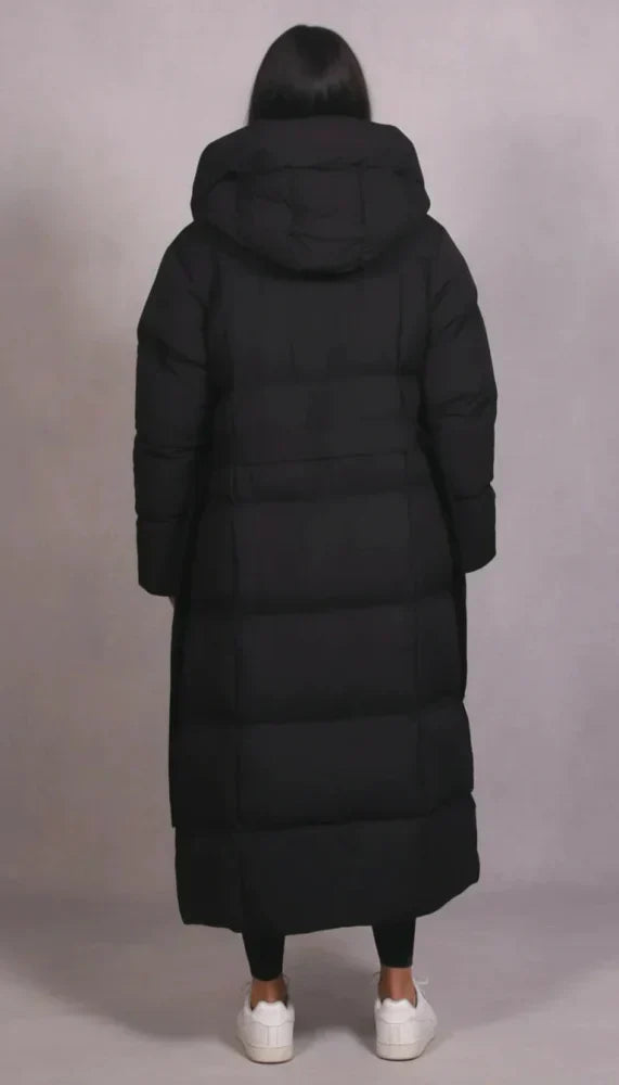 Jésica™ | Elegante abrigo largo de plumón de lujo