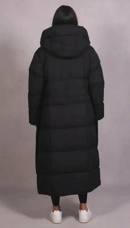 Jésica™ | Elegante abrigo largo de plumón de lujo