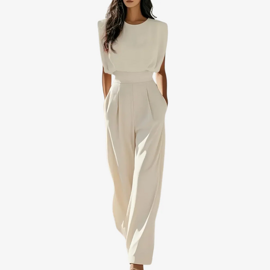 Ariadna - Mono Elegante con Cintura Definida