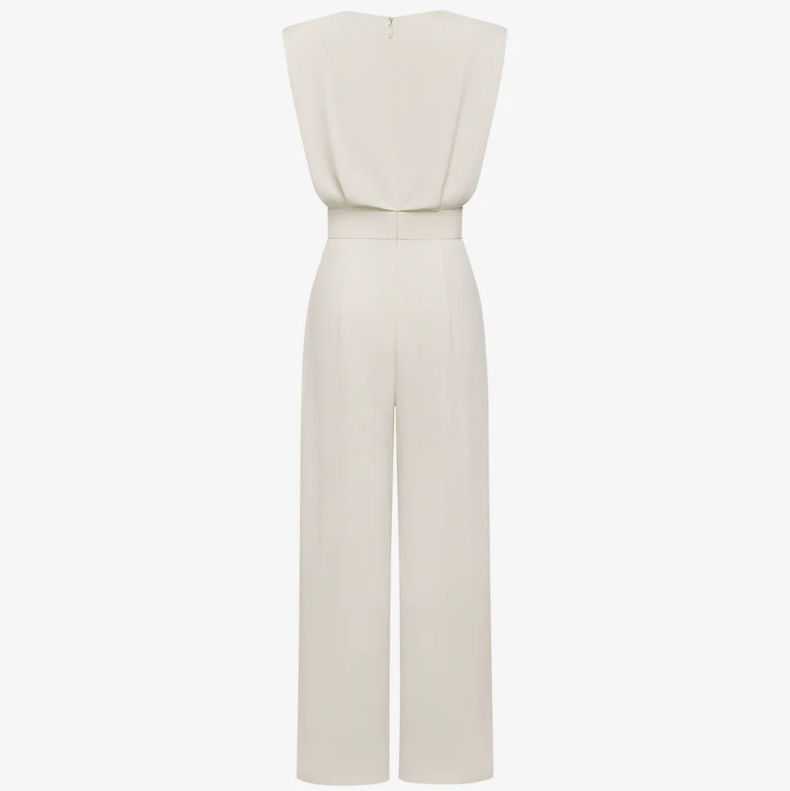 Ariadna - Mono Elegante con Cintura Definida