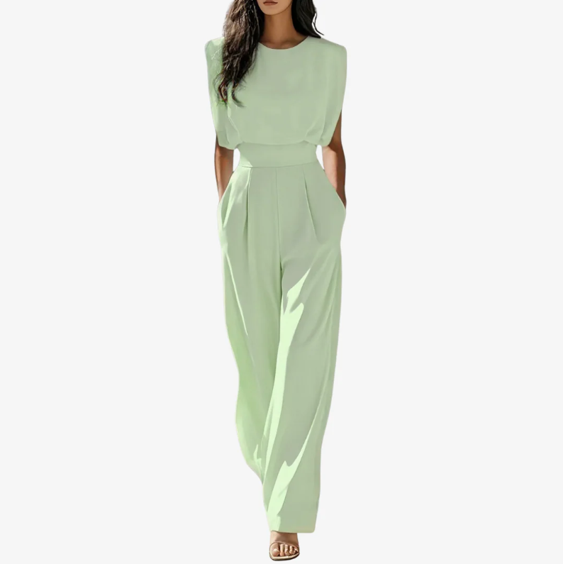 Ariadna - Mono Elegante con Cintura Definida