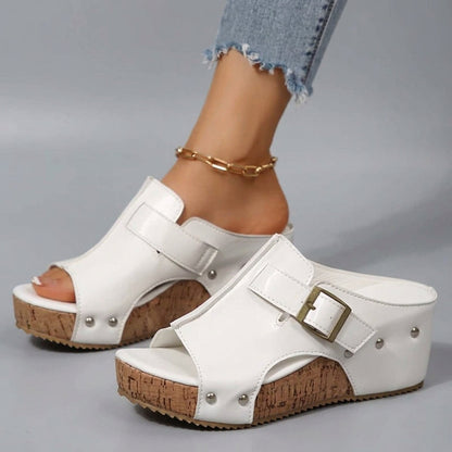 Sandalias Olivia de Plataforma Elegante