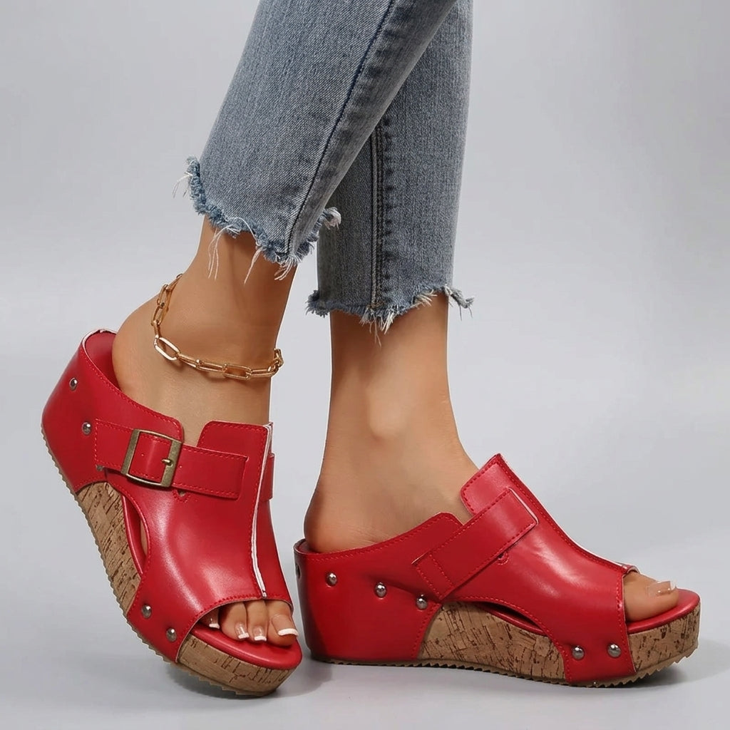 Sandalias Olivia de Plataforma Elegante
