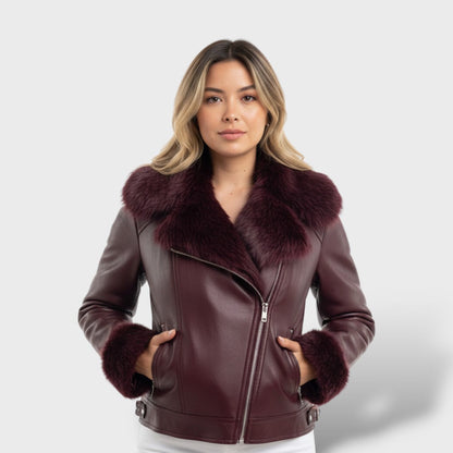 MAVERICK - Chaqueta Aviador Vintage con Estilo Clásico