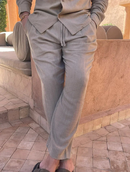 Joel™ | Conjunto Premium de Lino para un Estilo Fresco y Sofisticado