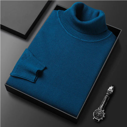 Último día: ¡50 % en toda la gama!⏰ Jersey de cachemira premium para hombre, liso: tejido suave y agradable con un corte moderno, ideal para el trabajo y el tiempo libre.