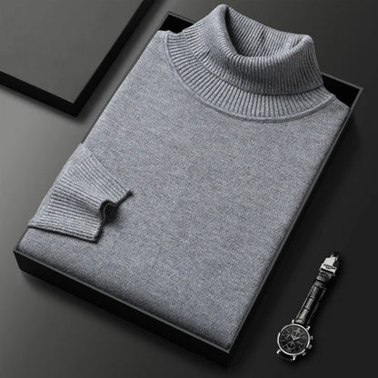 Último día: ¡50 % en toda la gama!⏰ Jersey de cachemira premium para hombre, liso: tejido suave y agradable con un corte moderno, ideal para el trabajo y el tiempo libre.