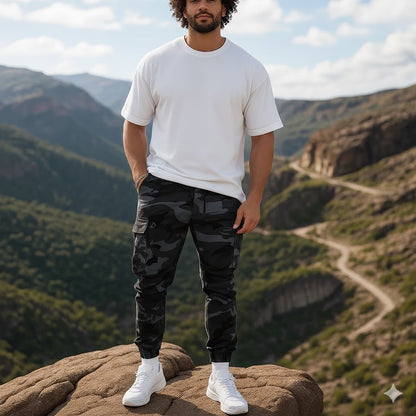 Pantalones de camuflaje de alta calidad para hombre