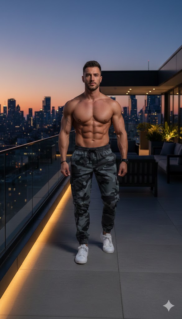 Pantalones de camuflaje de alta calidad para hombre