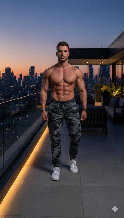 Pantalones de camuflaje de alta calidad para hombre