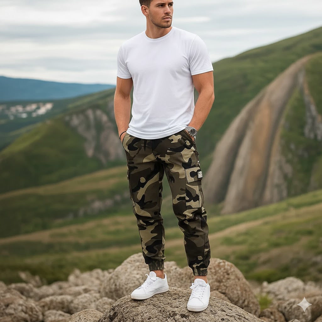 Pantalones de camuflaje de alta calidad para hombre